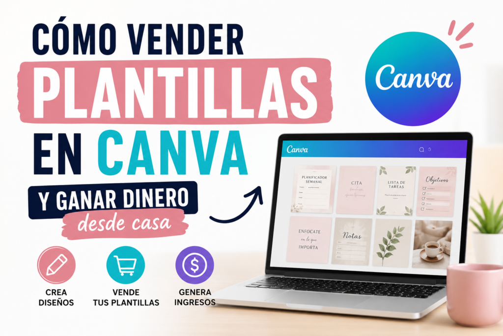 Cómo ganar dinero creando plantillas en Canva en 2026