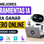 Herramientas IA para ganar dinero online desde casa