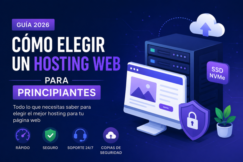 Cómo Elegir un Hosting web para principiantes con WordPress
