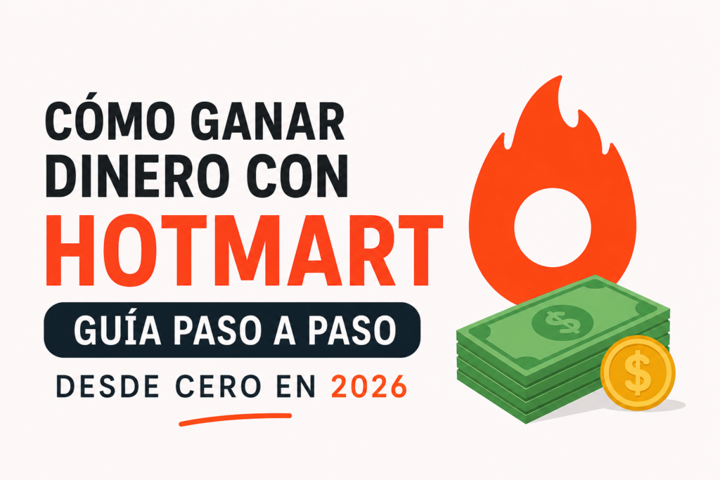 Cómo ganar dinero con Hotmart sin invertir desde cero
