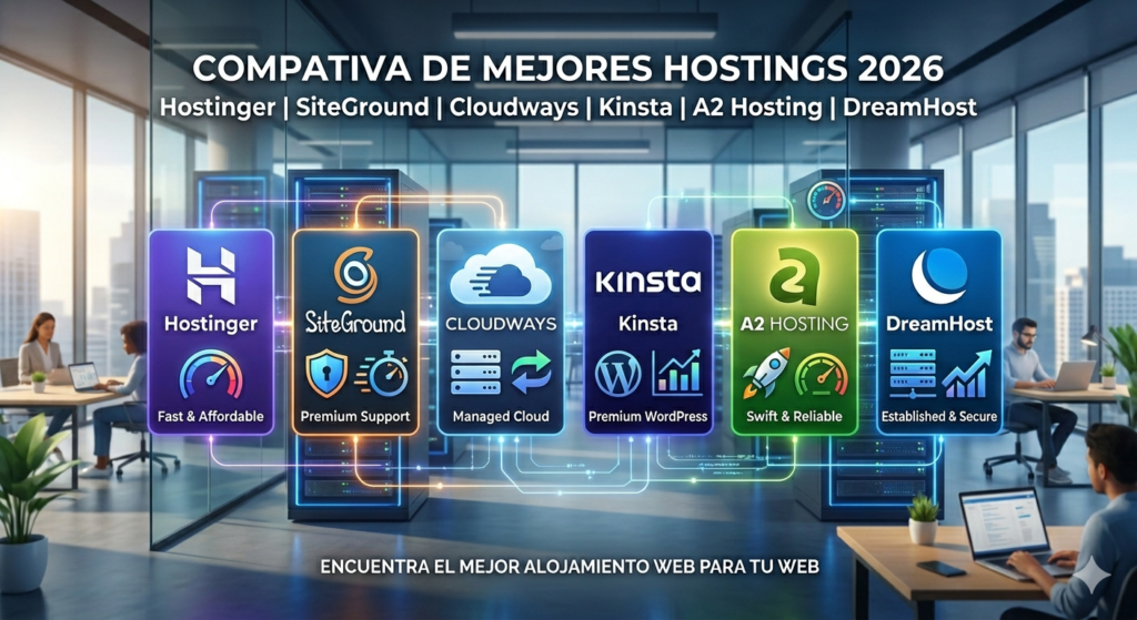 mejor hosting web 2026
