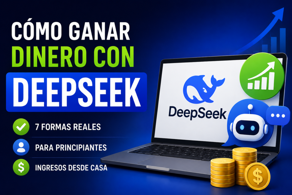 Cómo ganar dinero con DeepSeek 7 métodos que sí funcionan