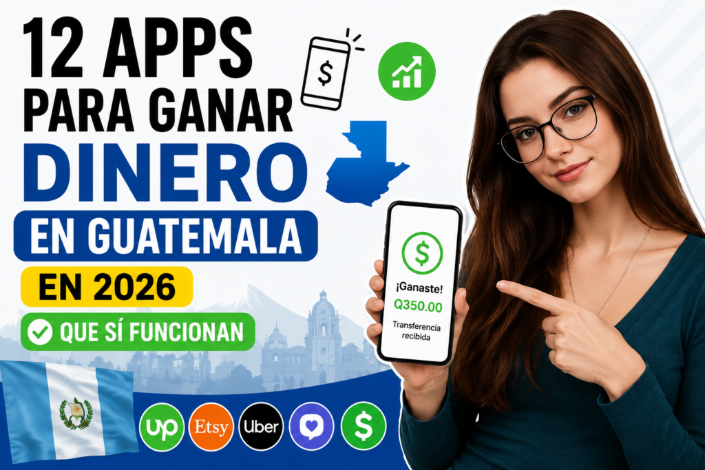 12 Apps para Ganar Dinero en Guatemala (Que Sí Funcionan)