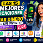 Aplicaciones para ganar dinero real sin invertir en Latinoamérica