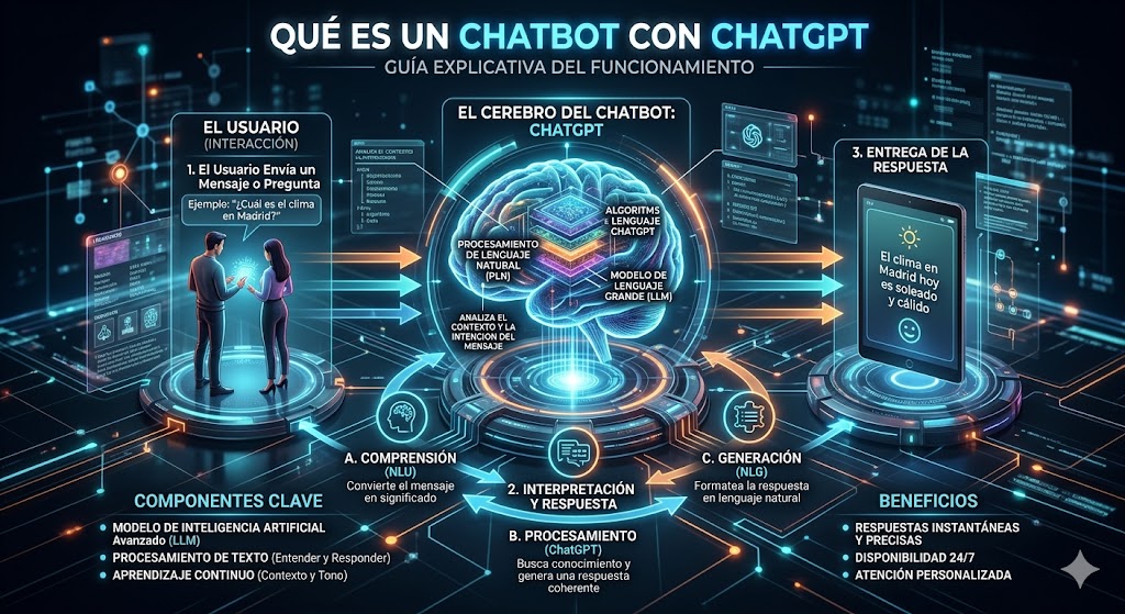 crear un chatbot con ChatGPT.