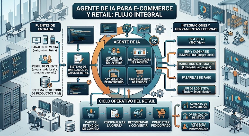 crear agentes IA