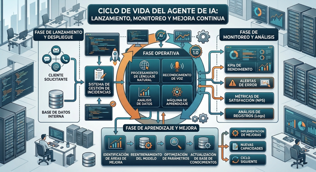 crear agentes IA